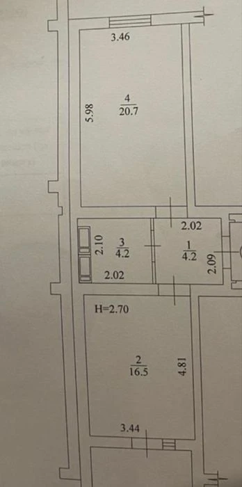 Ексклюзив!ЖК Сказка, лучшая  1 из.кв 48m2,дизайнерский ремон