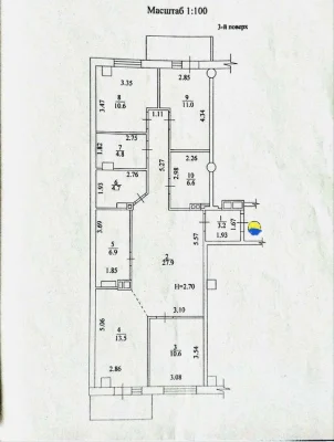 Apartment for sale in the Meridian residential complex