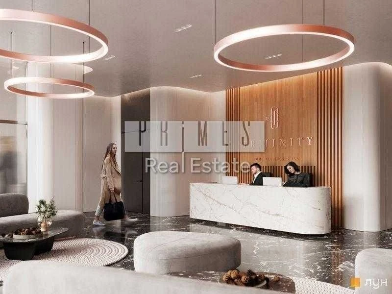 Apartment for sale without renovation 107m2 Triinity residential complex Trinity Trinit