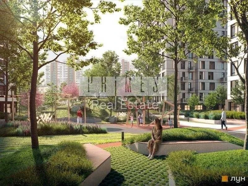 Apartment for sale without renovation 107m2 Triinity residential complex Trinity Trinit