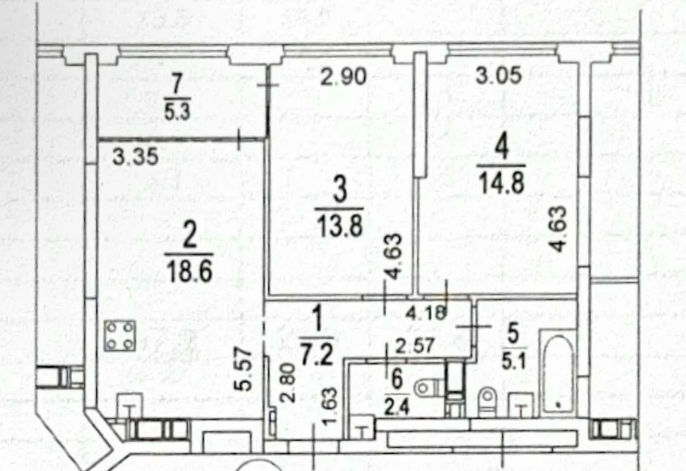 For sale 2nd apartment in Great residential complex, 8 Prychalna St.