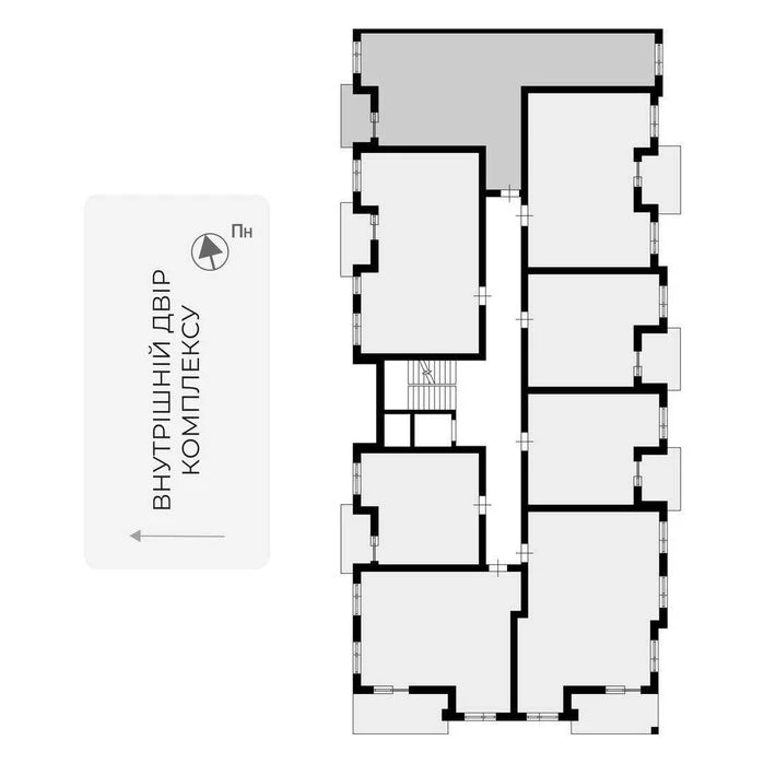 2-кімнатна квартира 82,3 м²  ЖК DREAM HILLS  вул. Мальовнича