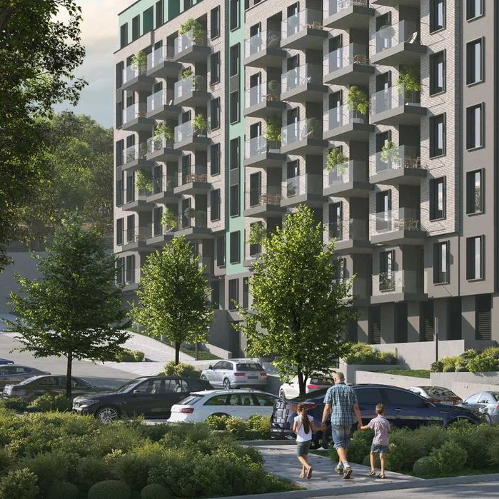2-кімнатна квартира 82,3 м²  ЖК DREAM HILLS  вул. Мальовнича