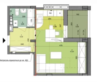 No % Sale Comfort Town studio apartment 32.50m.