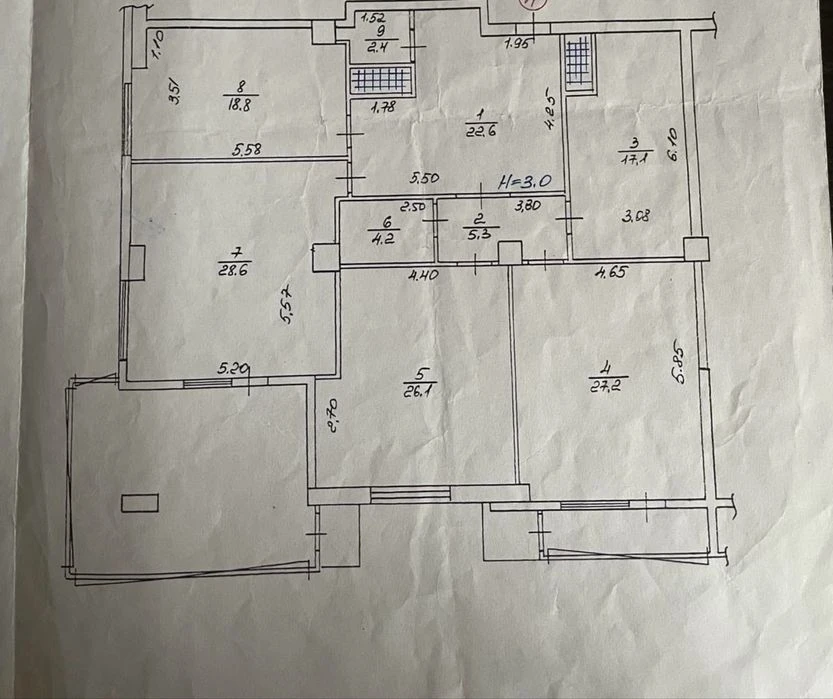 For sale 184 meters CENTER elite new building Sumy Market residential complex PI