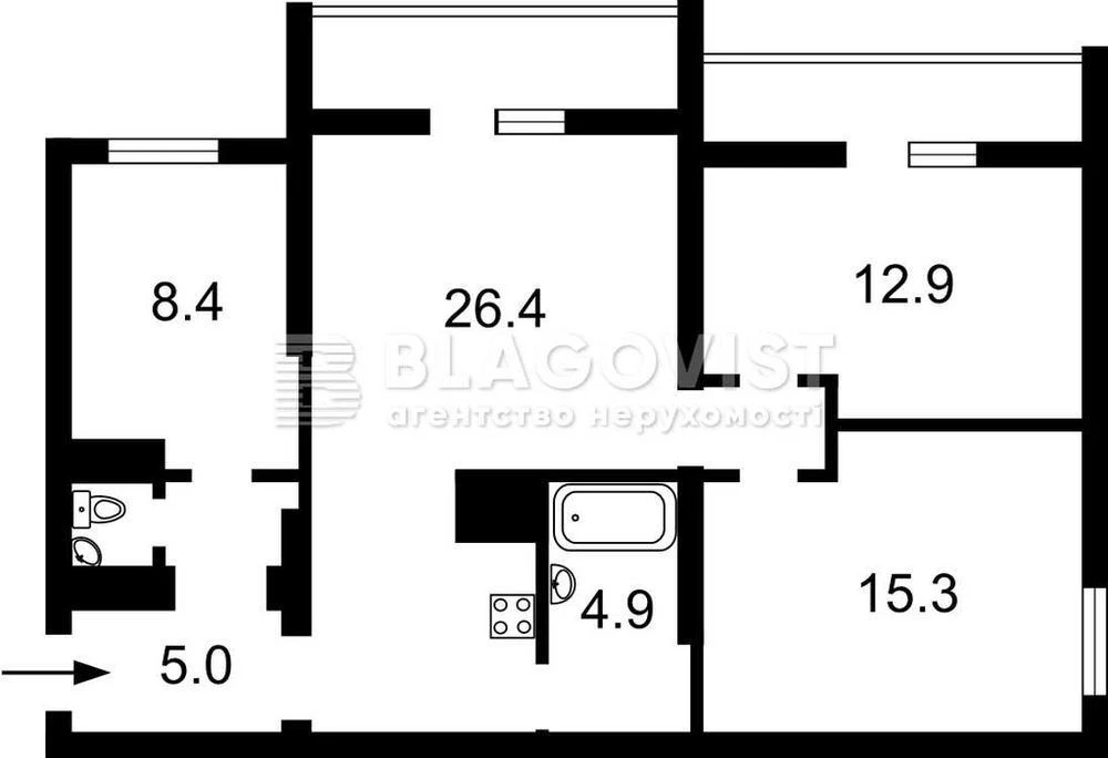 Urgent sale 3k Dacha 53 3 bedrooms