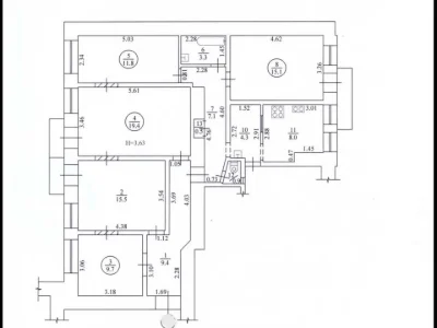 Apartment. Kharkiv, Grigory Skovorody St. (Pushkinska)