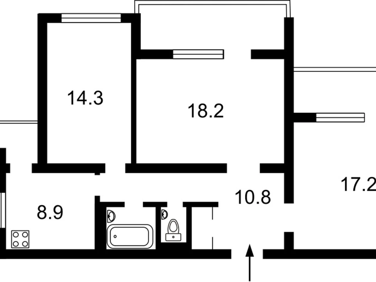 For sale Apartment Livoberezhnyy Massiv