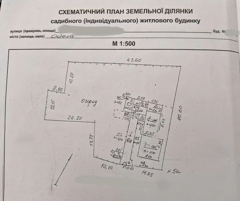 Продам участок на Кривой Балке Слободка. Срочно