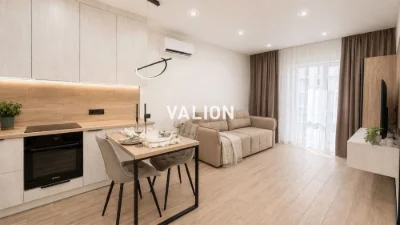 Without % 1-room apartment for sale in the residential complex "New England", Golos