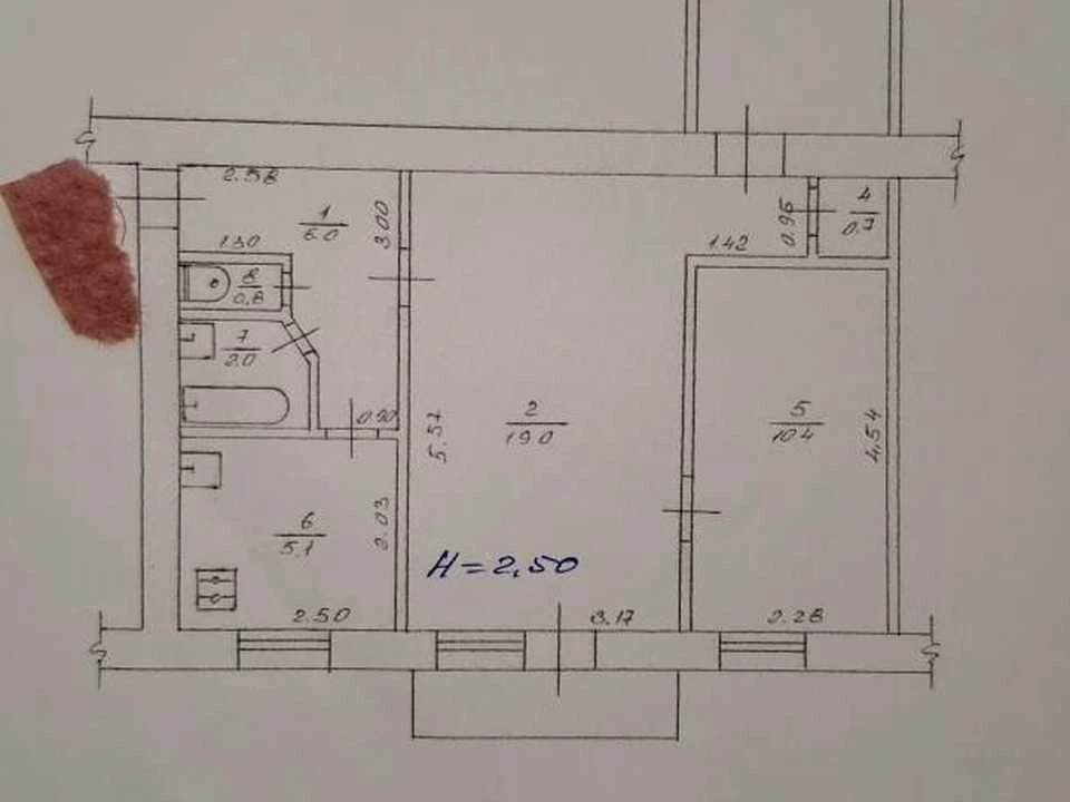 Apartment. Kharkiv, Military Street.