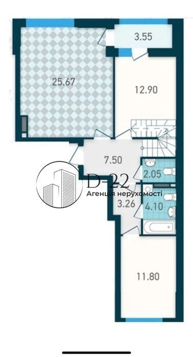 2-room apartment for sale, Industrialnyi Lane, 2 Solomyan