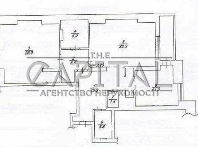 Продаж 2к квартири 102 кв. м на вул. Ахматової Анни 22 • ID