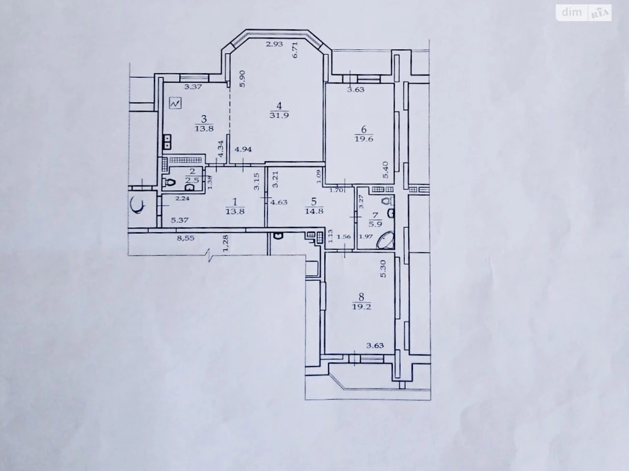 For sale Apartment Livoberezhnyy Massiv