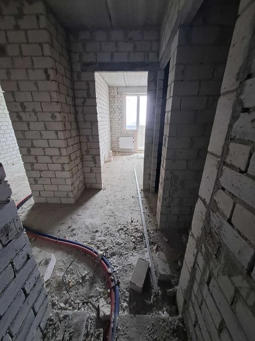 Two-bedroom apartment (56 sq m) for sale in the newly completed Mira residential complex. Documents available.