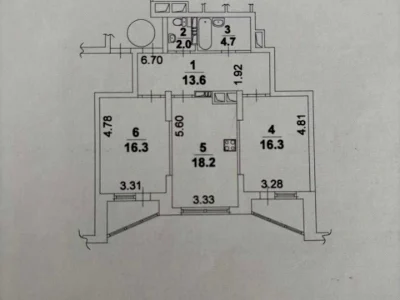 Квартира. Киев, Анны Ахматовой ул.