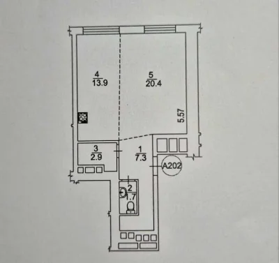 PENTHOUSE for sale 113m2 with a terrace in the residential complex Seven Osokorki S