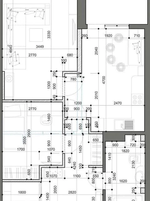 Sale of 1-room apartment 60.3 sq. m. on Danylo Shcherbakivskoho St.