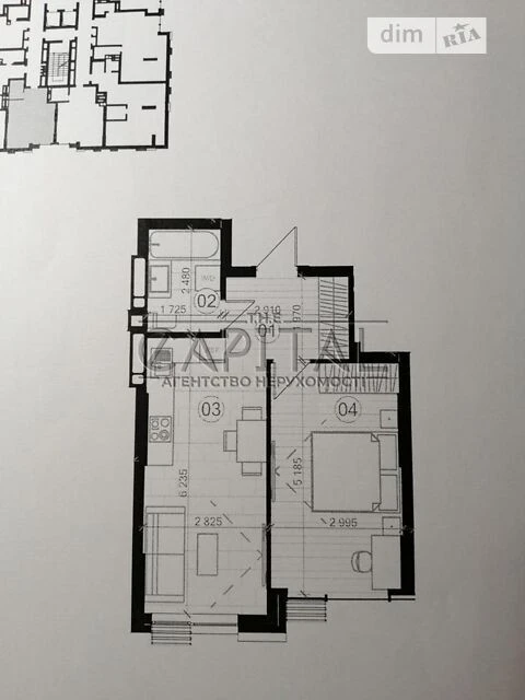 Sale of 1-room apartment 42 sq. m on Degtyarivska Street 17/1 • ID 3