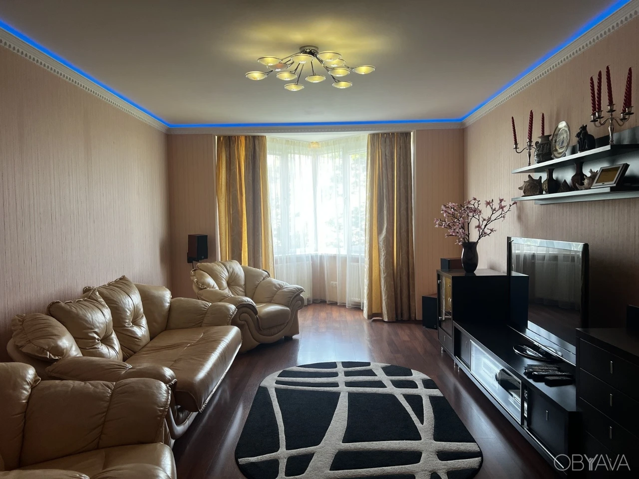 For sale a large 5-room apartment with European renovation, Sal Street