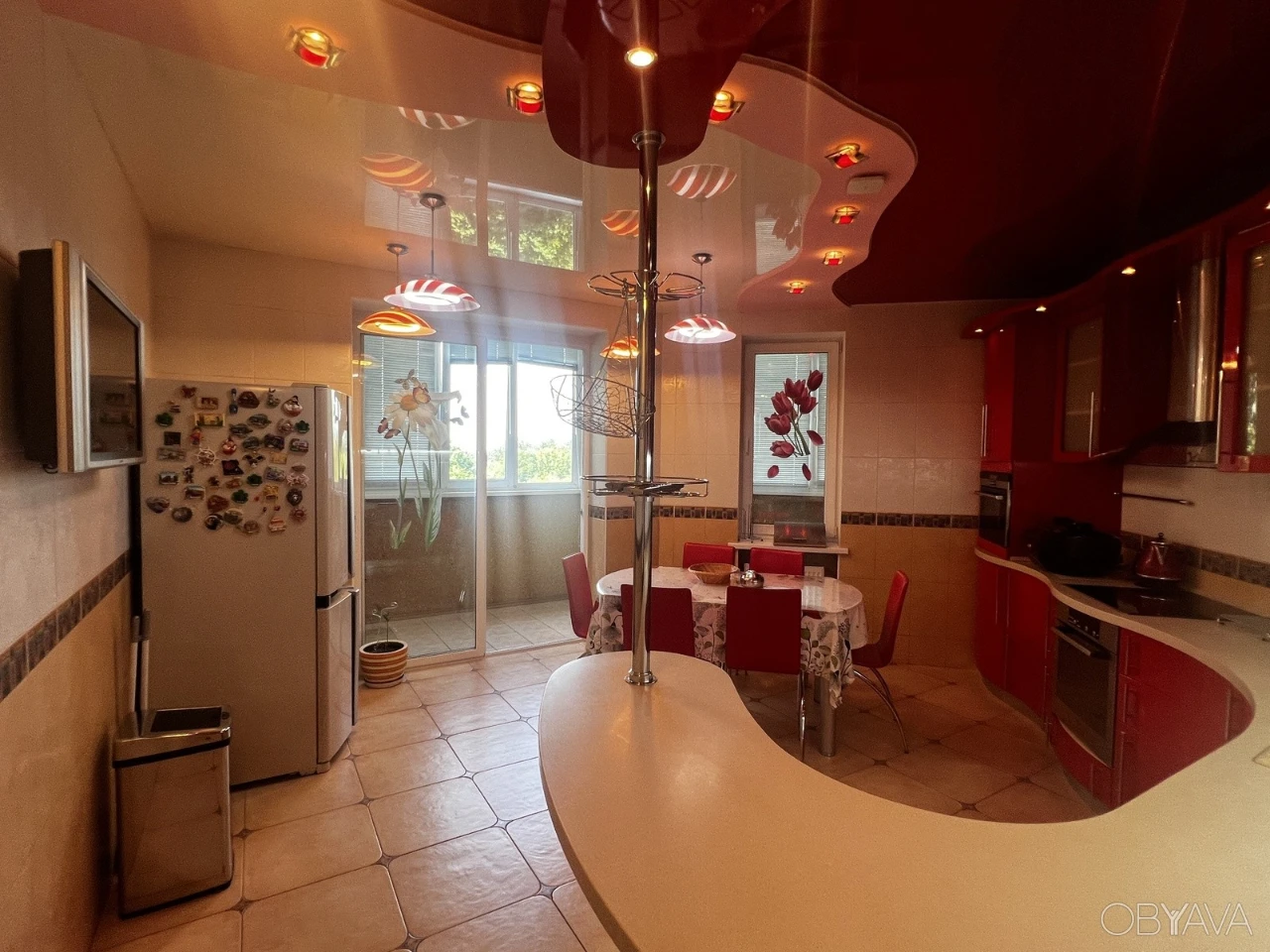 For sale a large 5-room apartment with European renovation, Sal Street