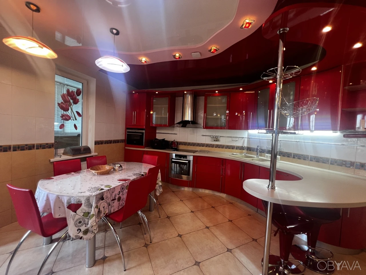 For sale a large 5-room apartment with European renovation, Sal Street