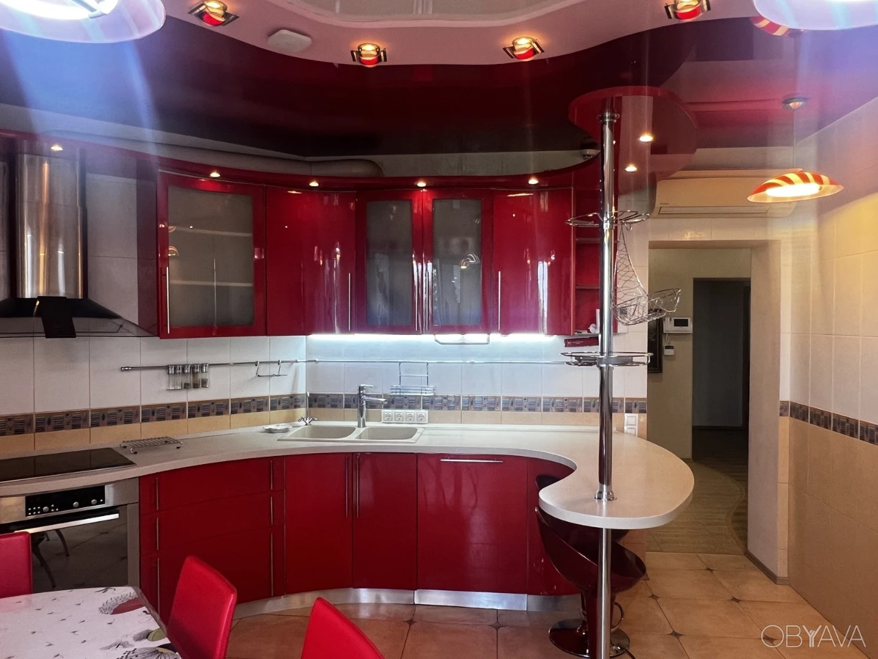 For sale a large 5-room apartment with European renovation, Sal Street