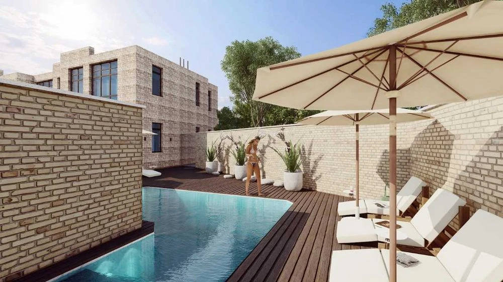Forget about the neighbors from above: a spacious townhouse on Tairova Street