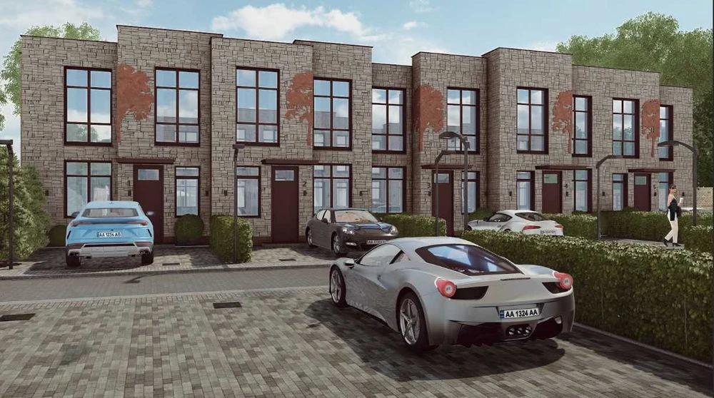 Forget about the neighbors from above: a spacious townhouse on Tairova Street