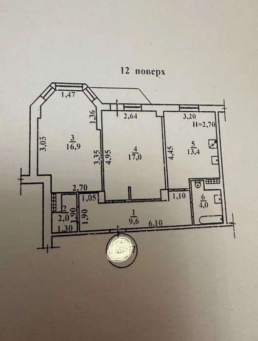 ЖК Романовский, 2х квартира, 50% ремонта