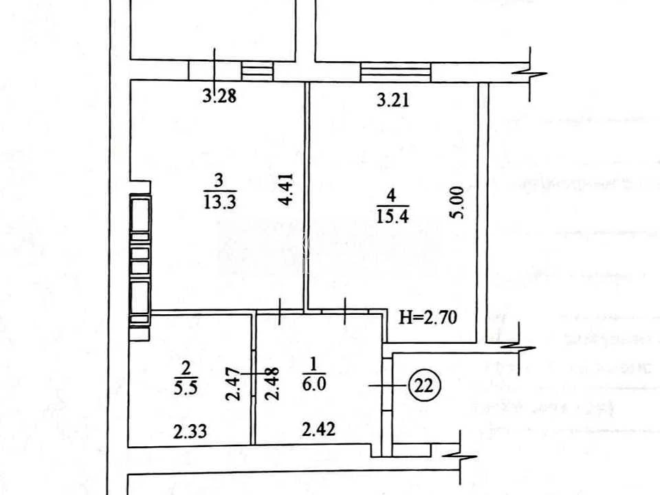 Apartment. Kharkiv, Barabashova St.