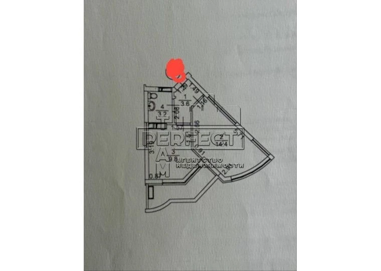 Sale of 1-room apartment Svetla 3d / Svetlaya 3d BORYSPOLSKAYA
