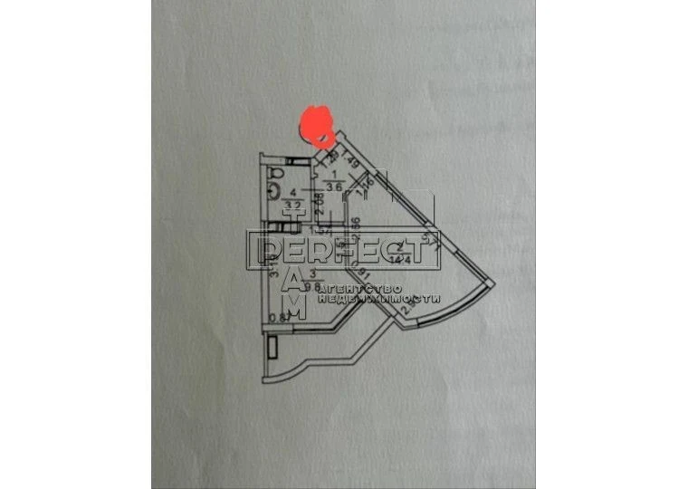 Sale of 1-room apartment Svetla 3d / Svetlaya 3d BORYSPOLSKAYA