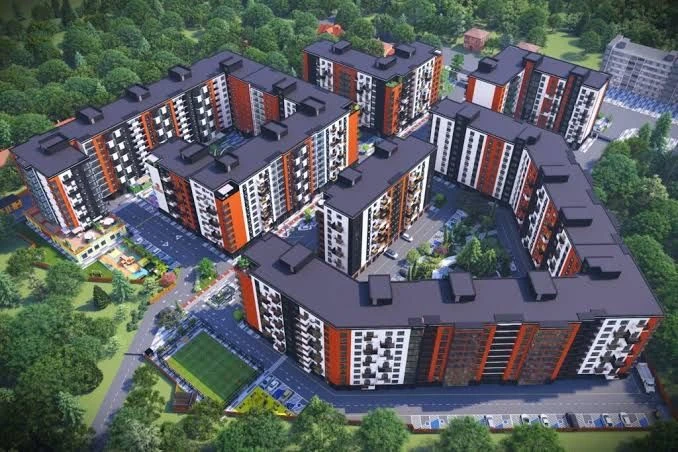 1-room apartment in the Skandinaviya residential complex, 1st phase