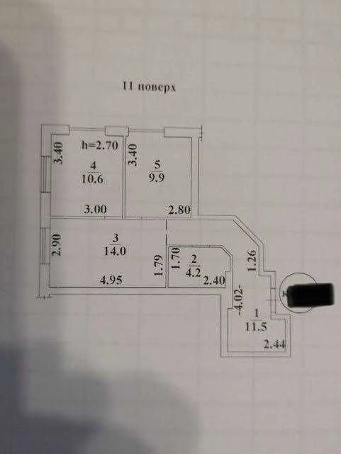 2 комн кв ЖК Виа Рома на Таирова от строителей 50,2м2-49000