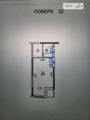 Sale of 1-room apartment 32 sq. m on Kadetskyi Gay Street 10 • ID 3