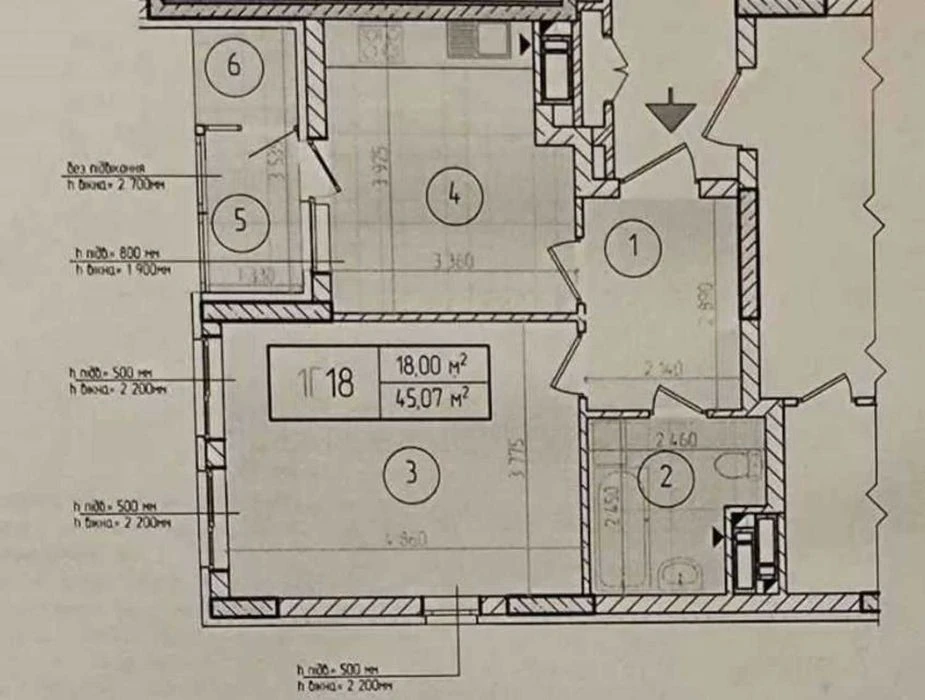 1-room apartment for sale, 8B Hliba Babicha St., Prychal 8 Residential Complex