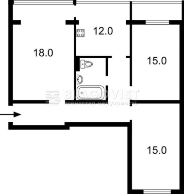 Urgent sale 3k Bereznyakivska 14a