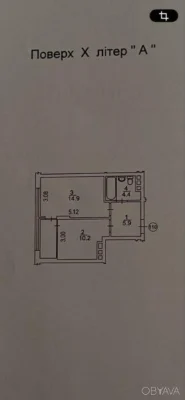 1-комнатная квартира, 39 кв.м