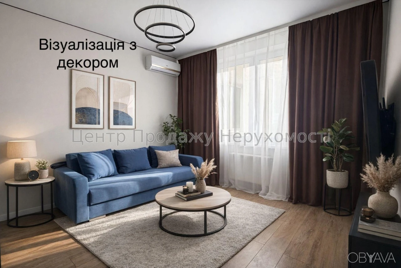 1-room apartment, 37 sq.m.