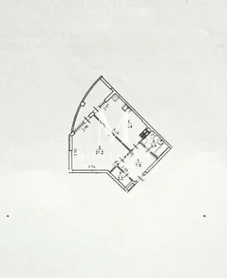 Sale of a 1-room apartment with renovation, furniture and appliances in the residential complex "Sosn"