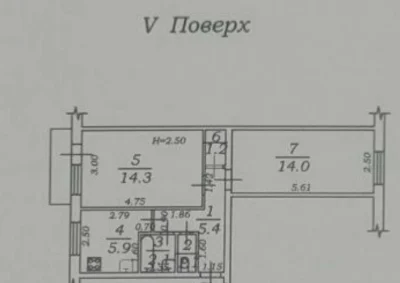 2к квартира по отличной цене! Транспортная/Среднефонтанская.