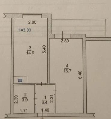 Продажа квартиры с террасой. Дом с газом, котел. Малоэтажный