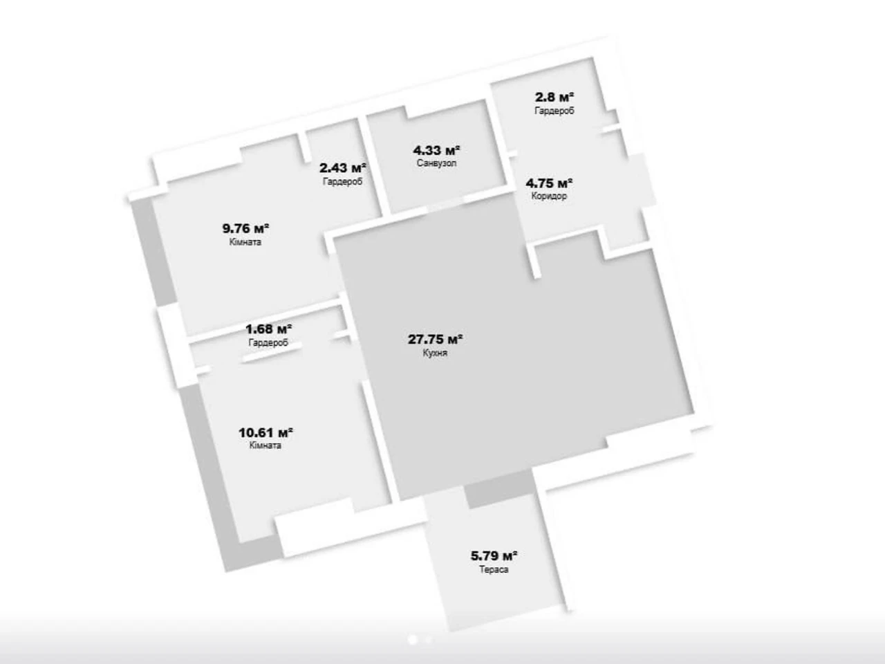 Продаж Квартира Парк Шевченка