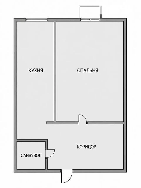 Sale of 1-room apartment 46.3 sq. m. on Lyuteranska Street 6 • ID 346