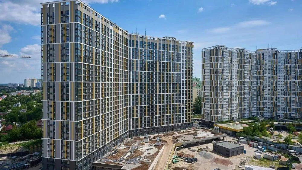 1к квартира 54.6 м2 Русановская Гавань Левобережная