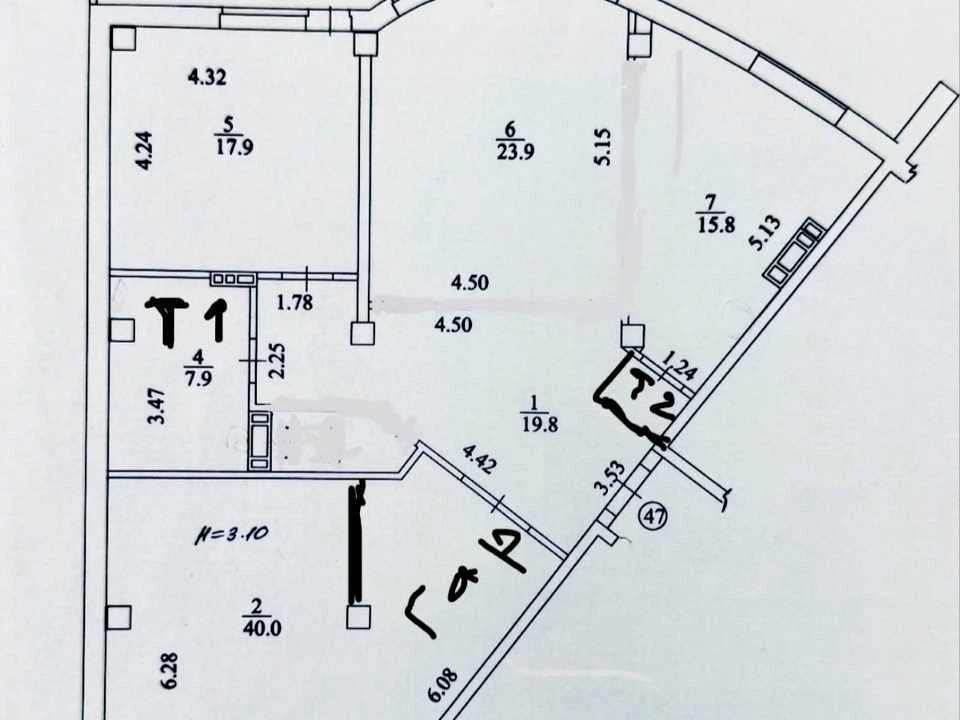 Квартира. Харьков, Науки просп. (Ленина)