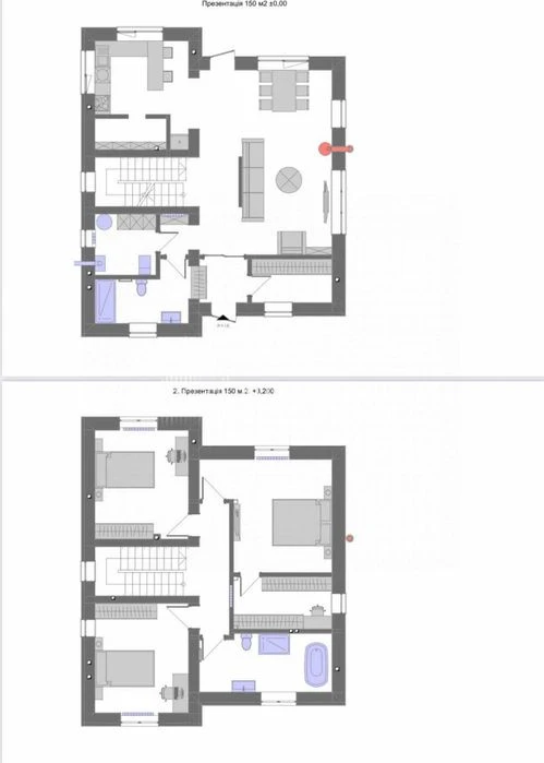 ‼️Продаж будинку  157 м², 2 поверхи, Ледовський #2465‼️
