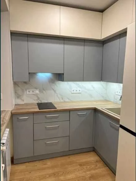 2-room apartment with renovation in the center.