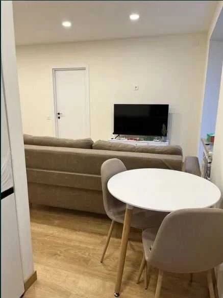 2-room apartment with renovation in the center.